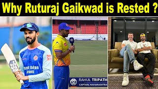 Why Ruturaj Gaikwad is Rested  PRIORITY IPL AUCTION  No Performance For India A  Not Playing Too [upl. by Spindell368]