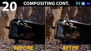 Compositing Continued amp Maya Fixes — Razor Crest VFX Lecture 20 [upl. by Nylaras48]