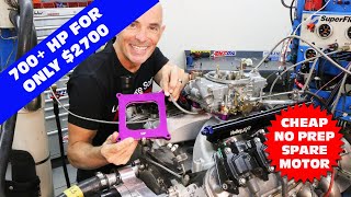 HOW TO 700 HP FOR ONLY 2700 BUILD A BACKUP NO PREP OR DRIFT LS RACE MOTOR FOR JUST 2700 [upl. by Dryfoos]