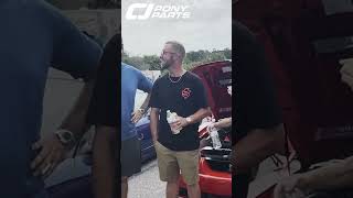 Are These the Worst Cars in the Parking Lot mustangweek prank carshow [upl. by Remde583]