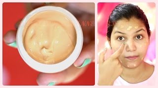 Make your own BB cream application demo DIY make your own BB Cream easily [upl. by Amethist]