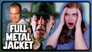 NOTHING couldve prepared me for FULL METAL JACKET  First Time Reaction [upl. by Rtoip190]