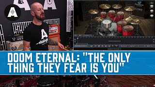 The Biggest Electric Drum Kit Sound Weve Ever Had  Doom Eternal Soundtrack Cover [upl. by Sparhawk]