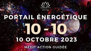 20 MIN 🎧 GRAND Portail énergétique du 1010  Méditation [upl. by Camroc]