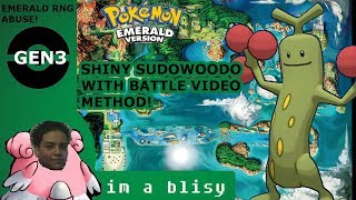 EASY 100000 FRAME SHINIES IN POKEMON EMERALD Battle video RNG Method [upl. by Auhso373]