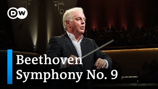 Beethoven Symphony No 9  Daniel Barenboim amp the WestEastern Divan Orchestra complete symphony [upl. by Benita430]