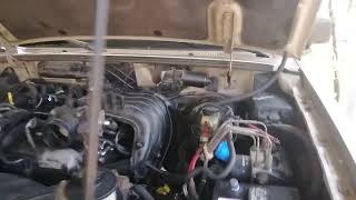 2002 Ford Ranger 23L Valve Cover Gasket Replacement Part 2 [upl. by Aissyla]