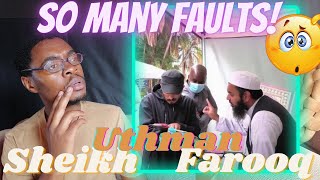 CHRISTIAN REACTS to Sheikh Uthman Ibn Farooq  The Bible Has Many Contradictions [upl. by Sielen]