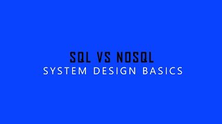 SQL VS NOSQL بالعربى [upl. by Fletcher269]