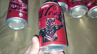 LATAS COCA COLA MARVEL 2024 [upl. by Atnohsal]