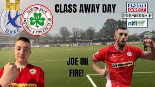 REDS WIN AWAY AGIAIN DUMGANNON VS CLIFTONVILLE MATCHDAY VLOG 13 [upl. by Hull]