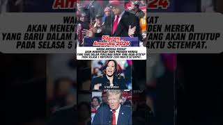 Pilpres Amerika 2024  kamalaharris vs donaldtrump Siapa pemenangnya beritaterkini pilpres2024 [upl. by Jac808]