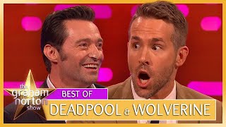 Ryan Reynolds amp Hugh Jackman Share Hilarious Stories  Deadpool amp Wolverine [upl. by Nnyledam]