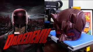 How to make a DAREDEVIL Mask  Replica Prop for Cosplay  Netflix  The Defenders [upl. by Valerie]