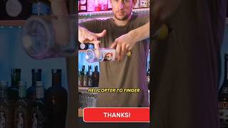 Advanced Flair Bartending Finger Roll Trick Tutorial [upl. by Barney810]