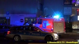 Brennende Post in Sindelfingen Feuerwehr amp Polizei vor Ort [upl. by Lorrad925]