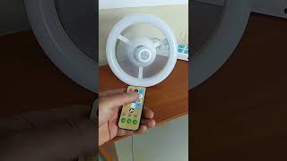 Rotating Ceiling Fan Light E27 Intelligent Fan LED Fan [upl. by Florentia823]