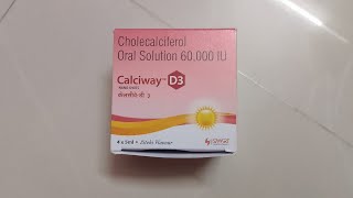 Calciway d3 nano shots full review uses sideeffects dose in Hindi [upl. by Odrareve690]