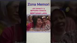 NIA DANIATY amp BETHARIA SONATA BERTUKAR LAGU lagunostalgia lagulawas tembangkenanganterpopuler [upl. by Nauhs]