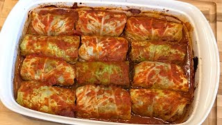 Cabbage roll – How to make the best Chinese stuffed cabbage updated [upl. by Clower]