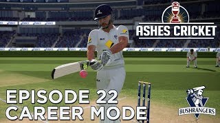 ASHES CRICKET  CAREER MODE 22  PINK BALL CRICKET [upl. by Nahgam681]