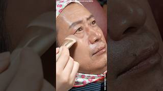 Foundation covers all imperfections funny trending makeup makeuptutorial makeupartist [upl. by Ymmak]