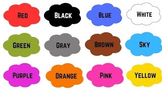 Colors name  Color Name  Learn Colors for Toddlers  Name of Colors  Totcircle [upl. by Rovner]