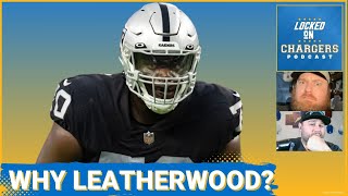 The Chargers Sign OTG Alex Leatherwood In Experimental Move  TE Hayden Hurst Goes Off At OTAs [upl. by Annaeiluj6]