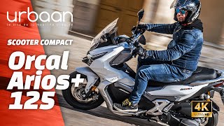 Essai Orcal Arios 125  Scooter urbain compact  2024  urbaanews [upl. by Laird]