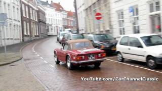 Triumph TR6 PI Overdrive  sound 1080p HD [upl. by Ivon83]