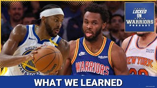 Andrew Wiggins Looks Rusty In Return Moses Moody Looks Ready To Breakout For Golden State Warriors [upl. by Otsenre]