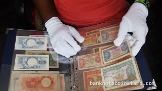 Malaya amp British Borneo Banknote collection [upl. by Moritz]