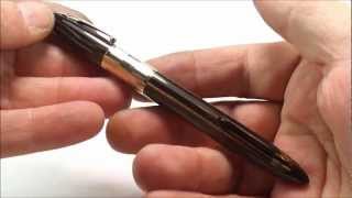 How To Service A Sheaffer Triumph Vac Filler Fountain Pen [upl. by Joey988]