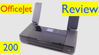 HP OfficeJet 200 Mobile Printer Review [upl. by Octavius]