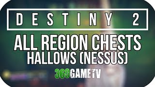 Destiny 2 All Hallows Region Chest Locations Nessus Planet Region Chests Locations Guide [upl. by Papotto]