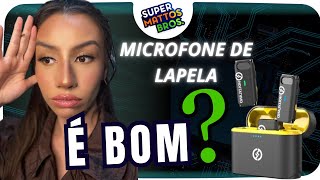 Microfone LARK M1 DA HOLLYLAND  MICROFONE DE LAPELA 2024  MELHOR CUSTO BENEFICIO unboxing [upl. by Alded890]