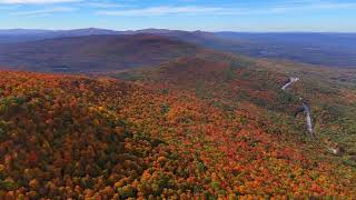 Looking at the fall foliage on Windham Mountain [upl. by Eitsirhc]