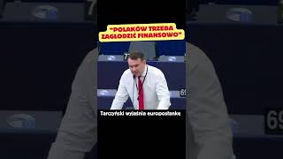 Tarczyński zadaje pytanie w Europarlamencie polityka polskapolityka viral humor [upl. by Curzon]