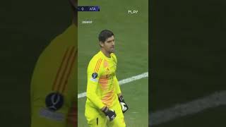 Courtois Impossible Saves 😳 viralvideo [upl. by Ecile]