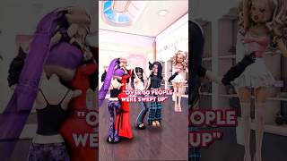 A woman danced uncontrollably 🤣roblox shorts dresstoimpress funny viral creditszackdfilms [upl. by Kirtap]