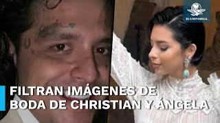 Christian Nodal y Ángela Aguilar sí se casaron en una íntima ceremonia en Morelos [upl. by Rastus209]