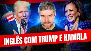 Aprenda Inglês com o Debate Trump Kamala Harris e o Presente Perfeito Explicado [upl. by Charlie]