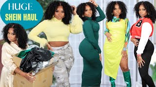 HUGE SHEIN TRY ON HAUL 20 ITEMS  2023 WINTERSPRING ESSENTIALS  CHEV B [upl. by Nuhsar]