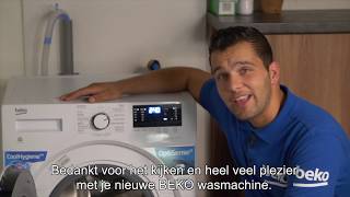 Zelf je wasmachine installeren  Beko [upl. by Milde]