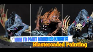 How To Paint FleshEater Courts Morbheg Knights [upl. by Lawrenson]