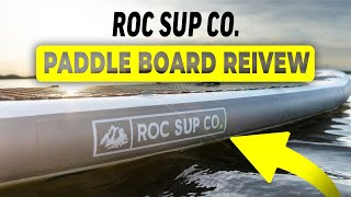 ROC inflatable paddle board review  Budget Inflatable Paddle Board [upl. by Alyehs682]