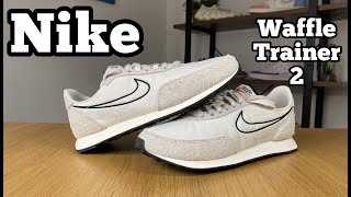 Nike Waffle Trainer 2 Reviewamp On foot [upl. by Cacie]