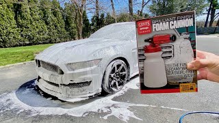 Griots Brilliant Finish Foam Cannon ROCKS Full Review [upl. by Autum]