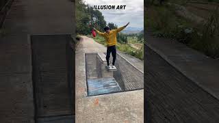 MindBlowing 3D Street Art Illusions You Have to See 🎨 Shorts [upl. by Siravrat]