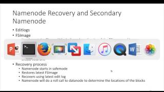 HDFS  Namenode Recovery role of editlogs fsimage and secondary namenode [upl. by Rothschild]